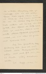 Nachlass Franz Steindachner, Brief von Oscar de Beaux an Franz Steindachner (01.05.1910), Inv.Nr. 100.01, Seite 3
